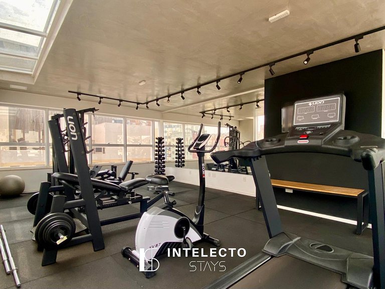 Living 902 •Central, Vista Top, Aconchegante