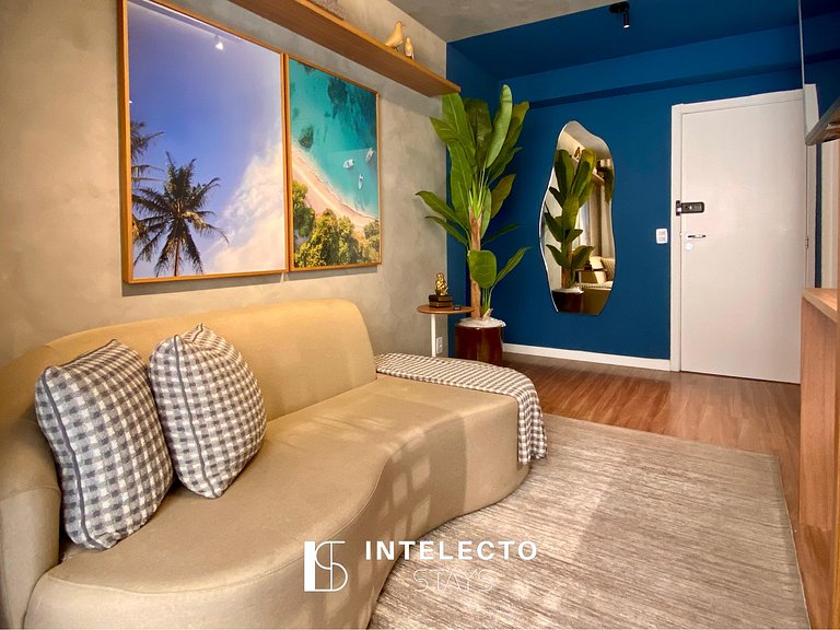 202 Luxo no Centro, Churrasq.,A/C,Jacuzzi Rooftop