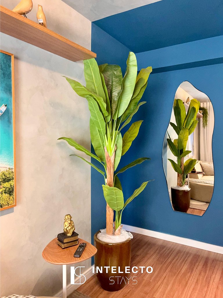 202 Luxo no Centro, Churrasq.A/C.Rooftop