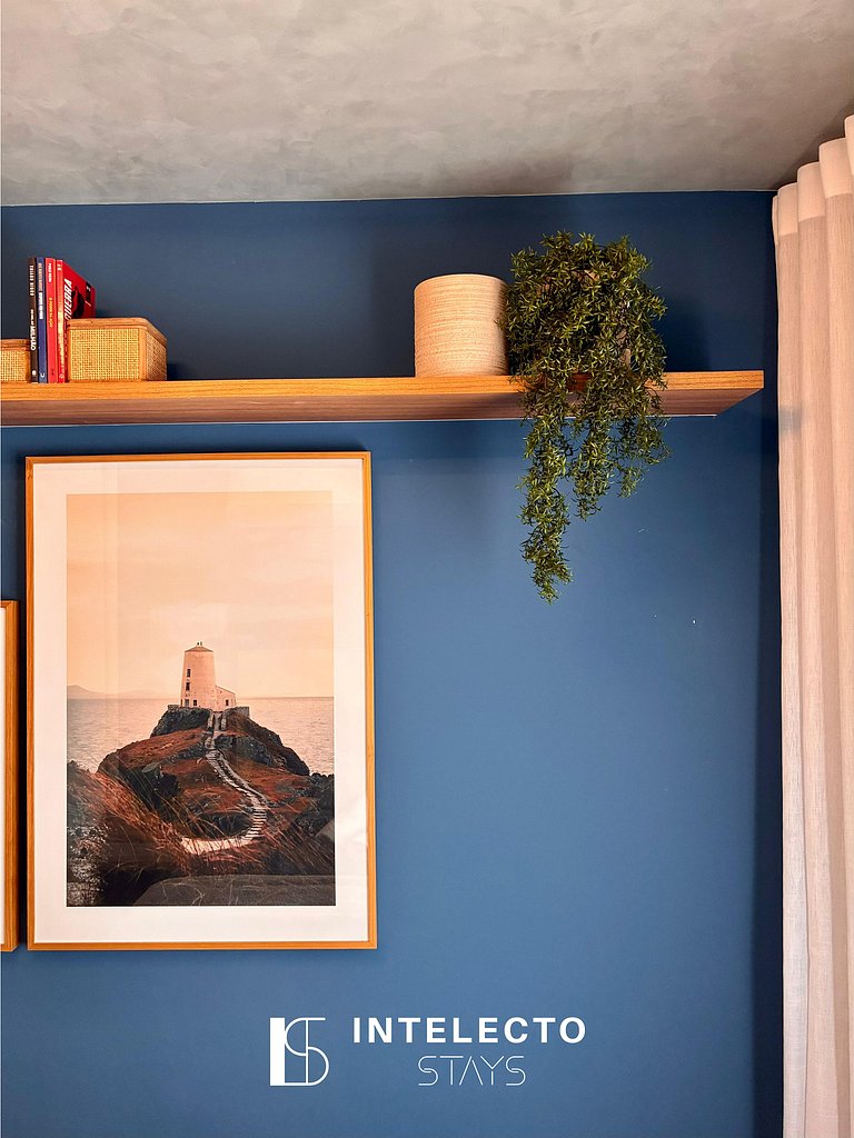 202 Luxo no Centro, Churrasq.A/C.Rooftop