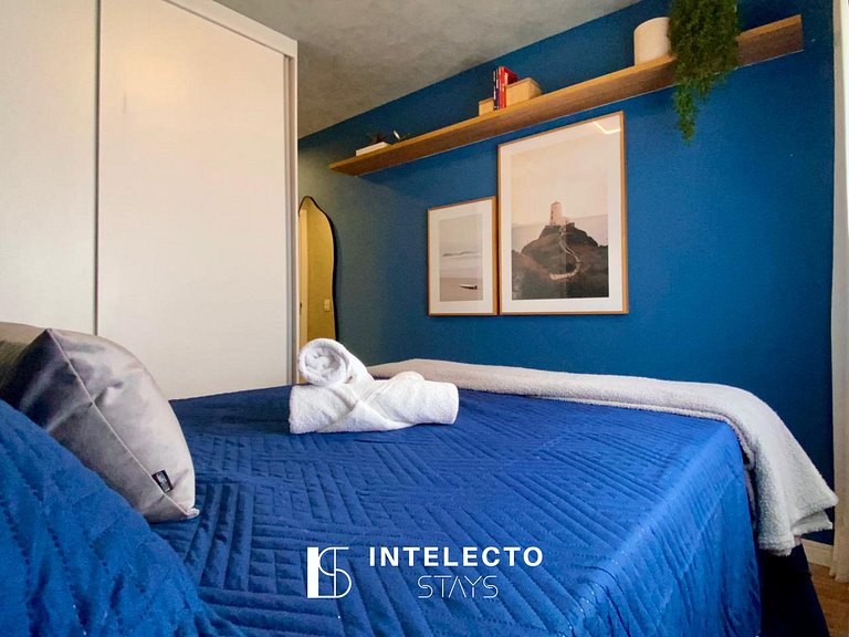 202 Luxo no Centro, Churrasq.A/C.Rooftop