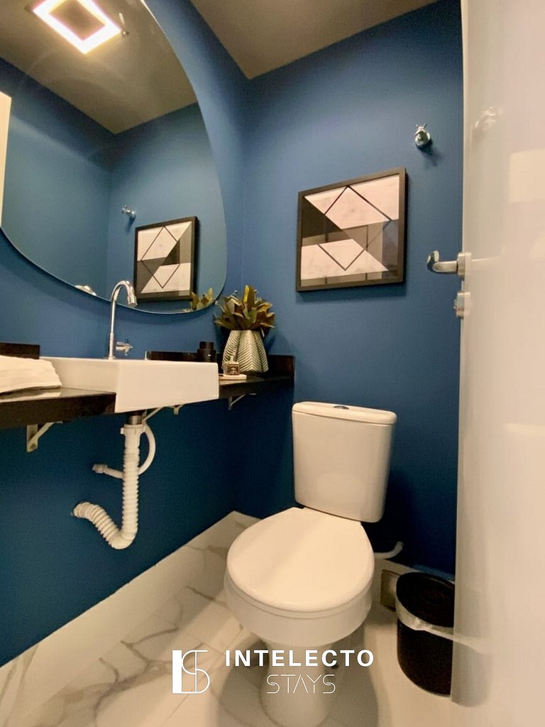 202 Luxo no Centro, Churrasq.,A/C,Jacuzzi Rooftop