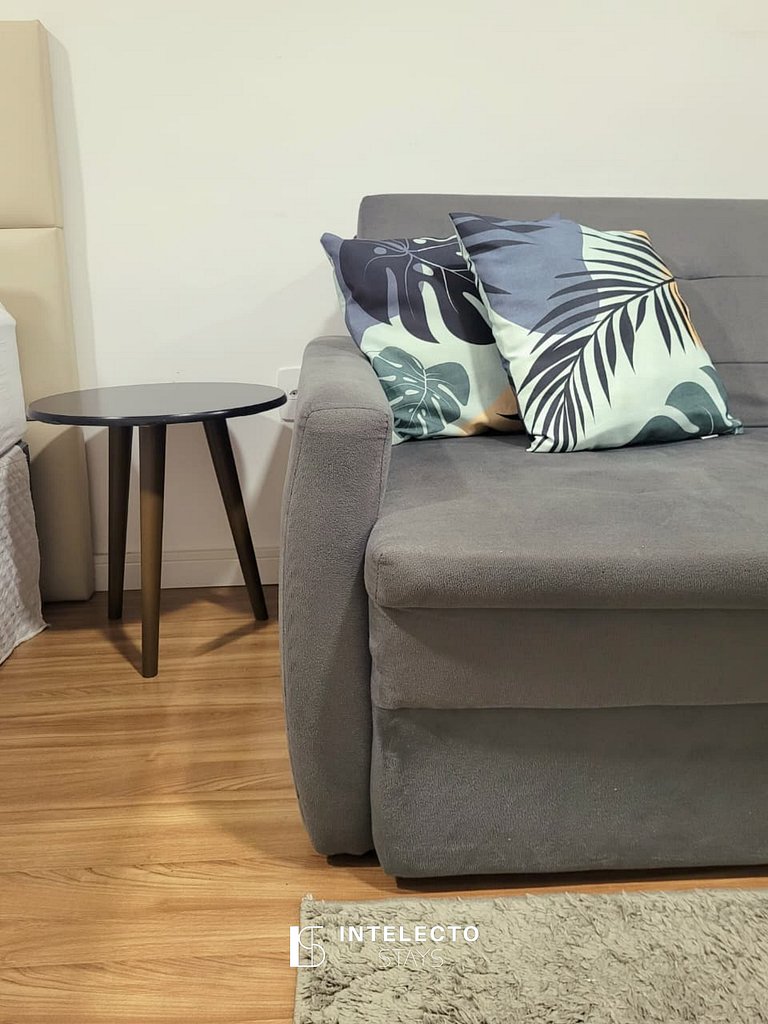 Ap 204 • Central, Piscina, Academia, Ar Cond.