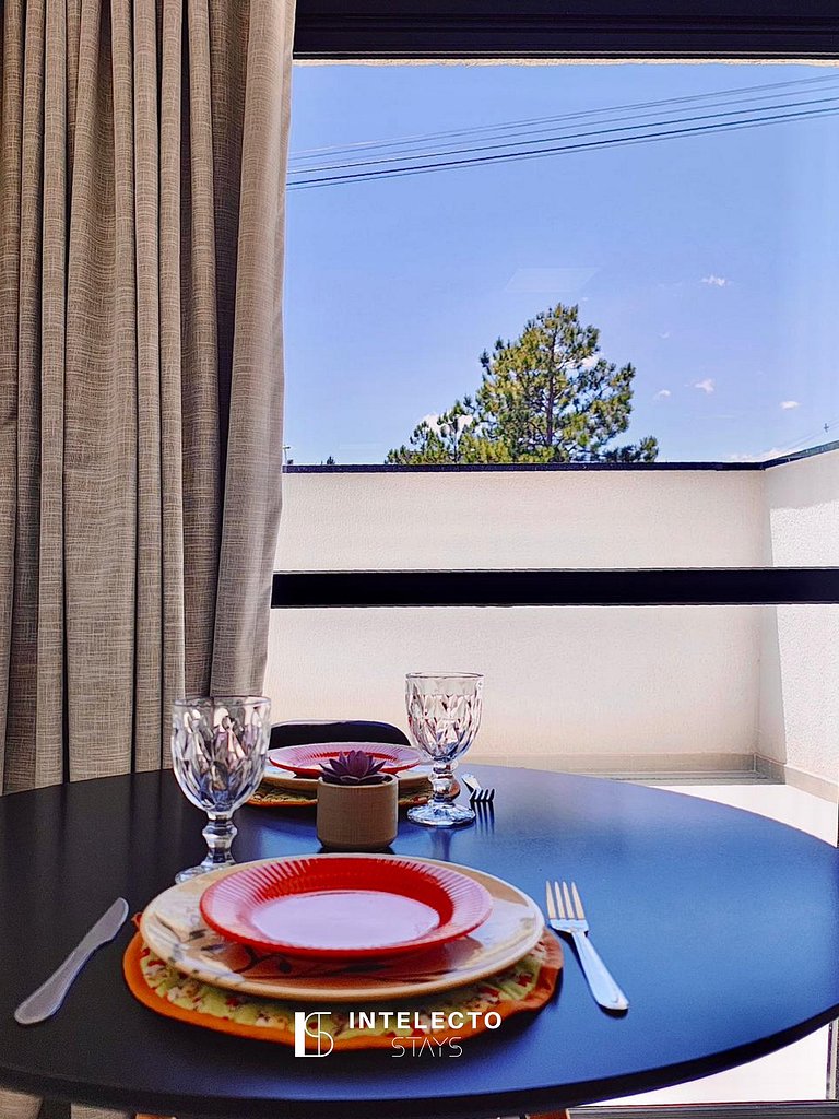 Ap 05 • Piscina, Terraço, Vista incrível prox PUC