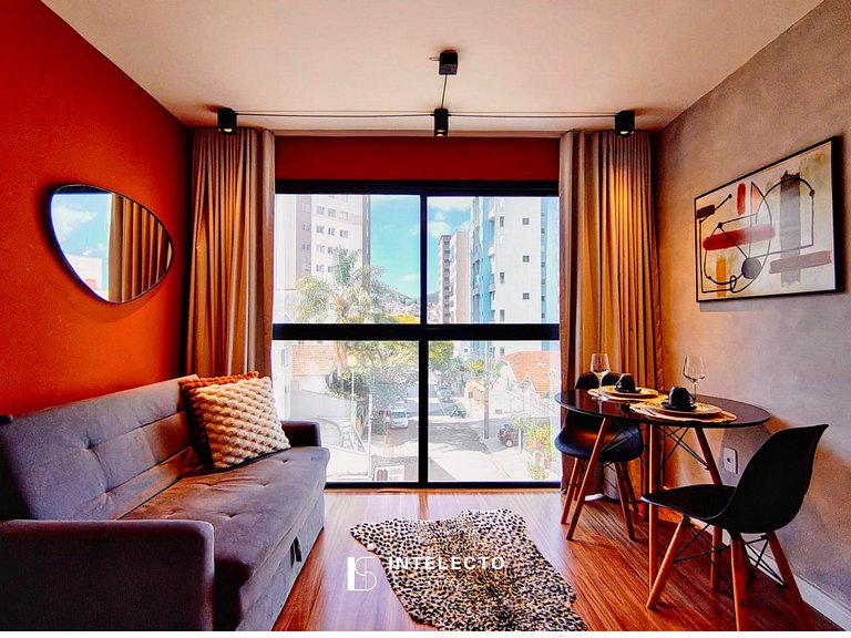 Ap 414 • Central, Piscina, Academia, Ar Cond.