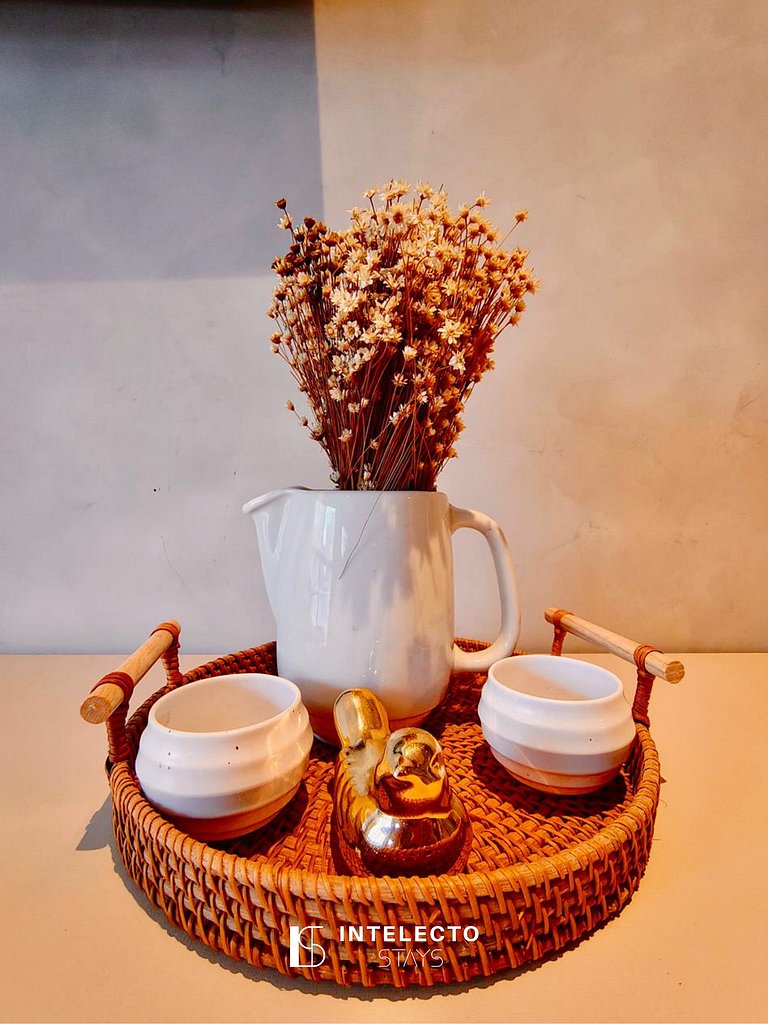 Ap 414 • Central, Piscina, Academia, Ar Cond.