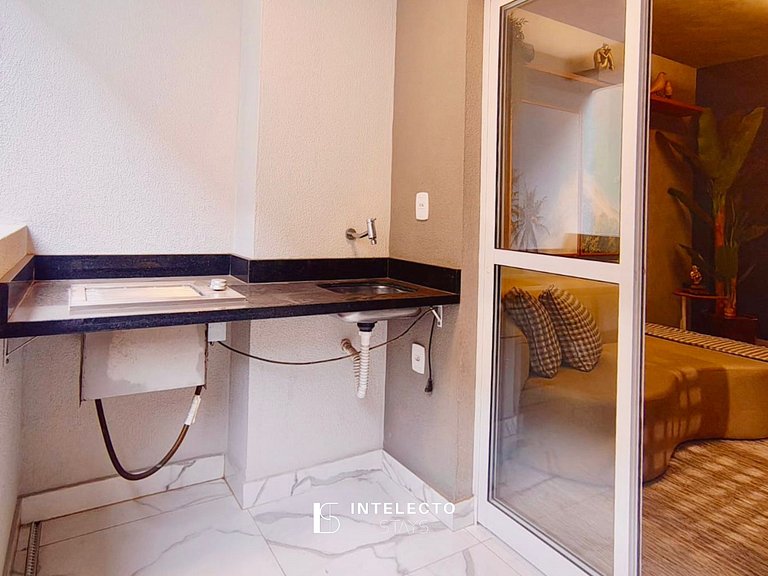 202 Luxo no Centro, Churrasq.,A/C,Jacuzzi Rooftop