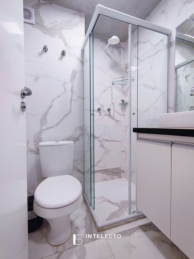 202 Luxo no Centro, Churrasq.,A/C,Jacuzzi Rooftop