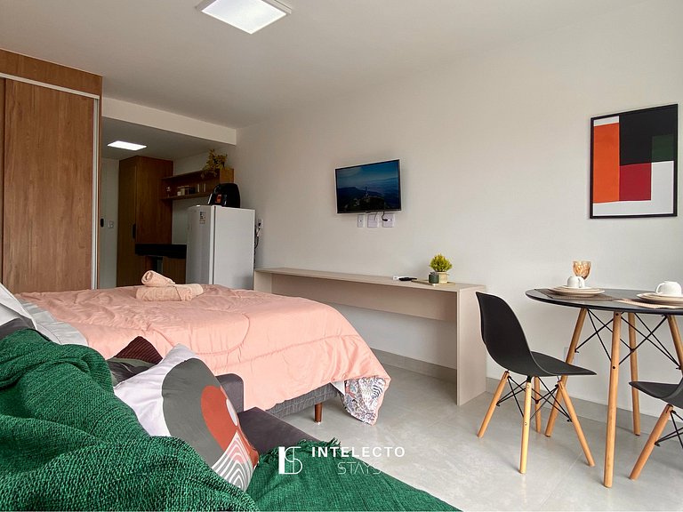 Ap 15 • Piscina, Terraço, Vista incrível prox PUC