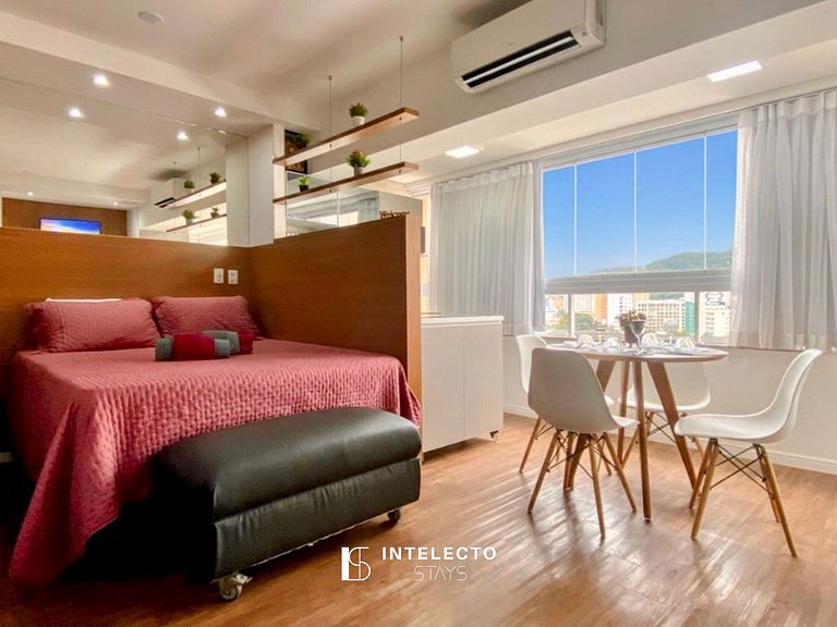 Living 902 •Central, Vista Top, Aconchegante