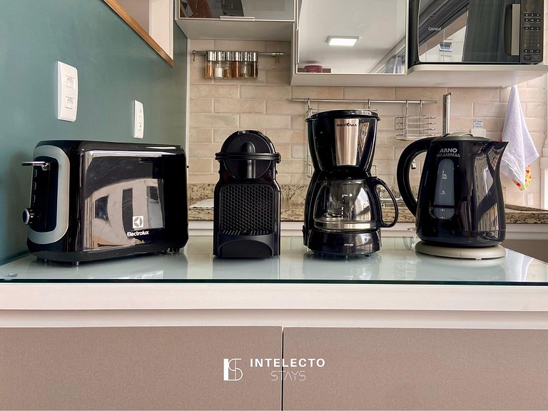 Living 902 •Central, Vista Top, Aconchegante