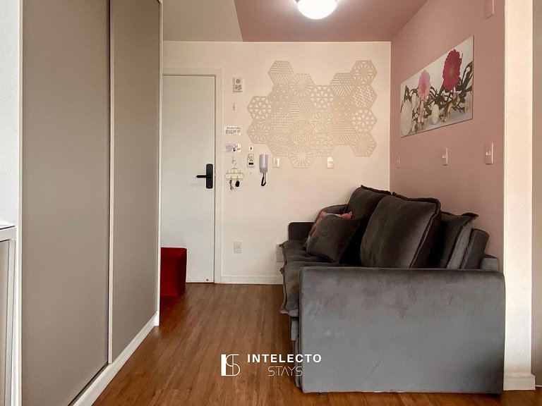 Living 902 •Central, Vista Top, Aconchegante