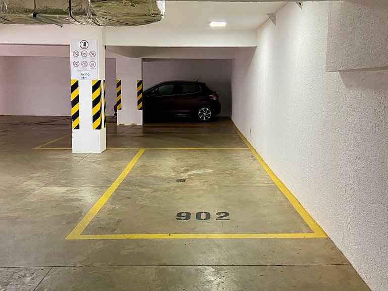 Living 403 •Central, Vista Top e super confortável