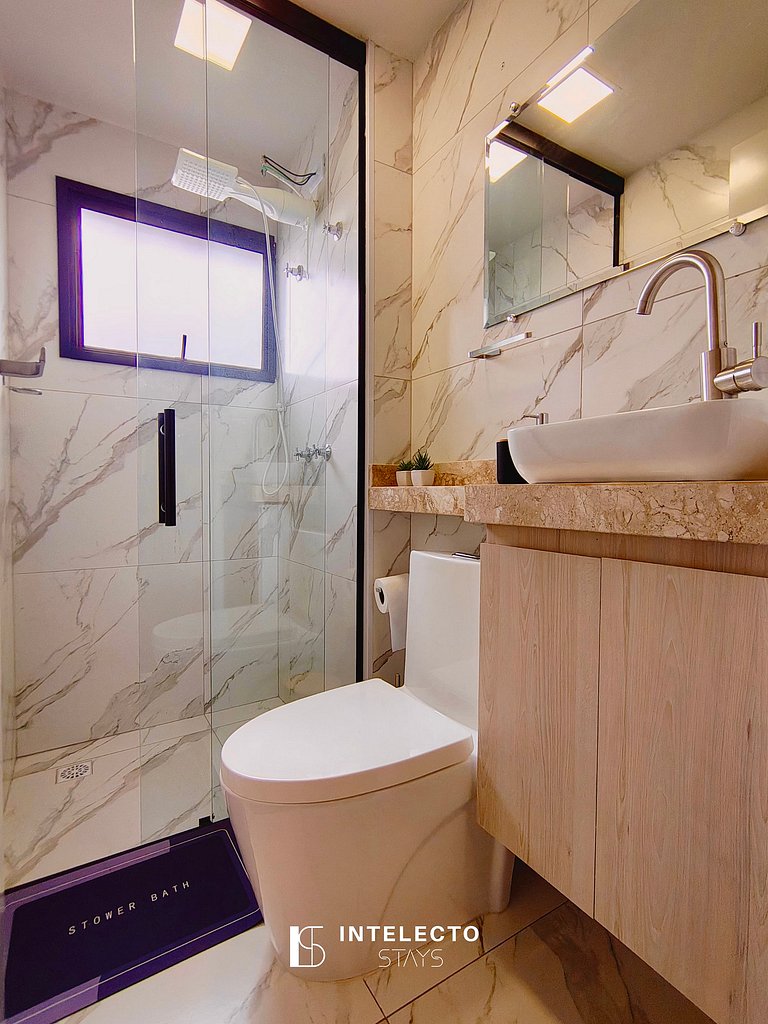 Apê 04 Vista Linda, Churrasq, Suíte - px shopping