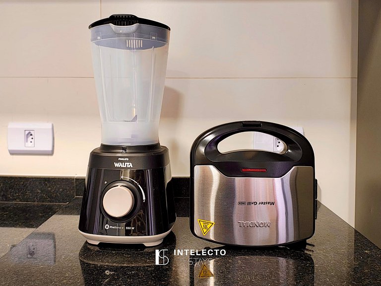 Apê 04 Vista Linda, Churrasq, Suíte - px shopping