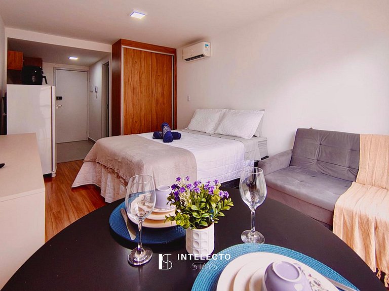 Ap 110 • Central, Piscina, Academia, Ar Cond.