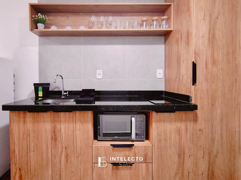 Ap 110 • Central, Piscina, Academia, Ar Cond.