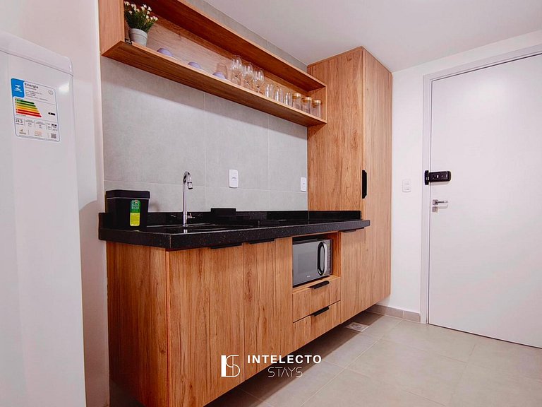 Ap 110 • Central, Piscina, Academia, Ar Cond.