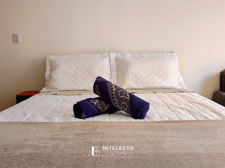 Ap 110 • Central, Piscina, Academia, Ar Cond.