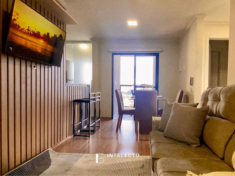 Apê 04 Vista Linda, Churrasq, Suíte - px shopping