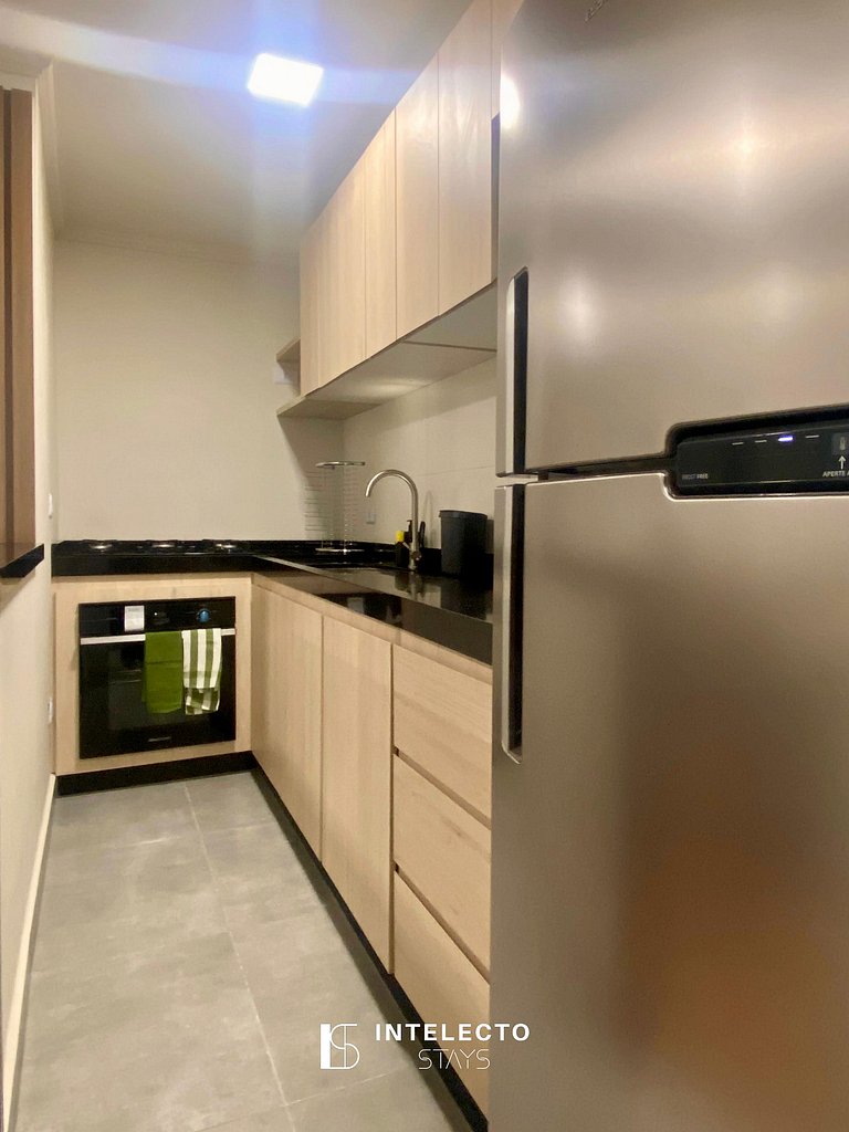 Apê 14 Vista Linda, Churrasq, Suíte - px shopping