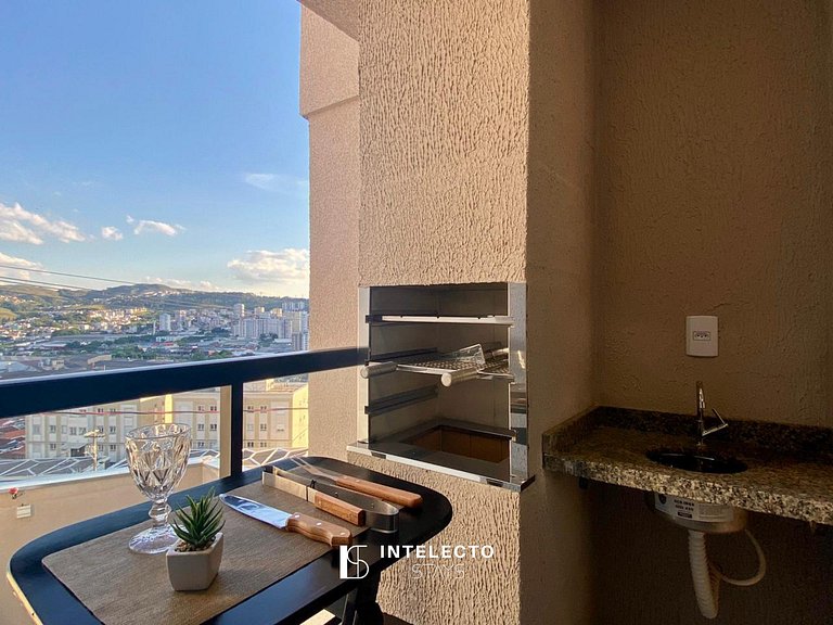 Apê 04 Vista Linda, Churrasq, Suíte - px shopping