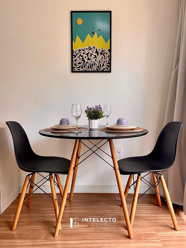 Ap 107 • Central, Piscina, Academia, Ar Cond.