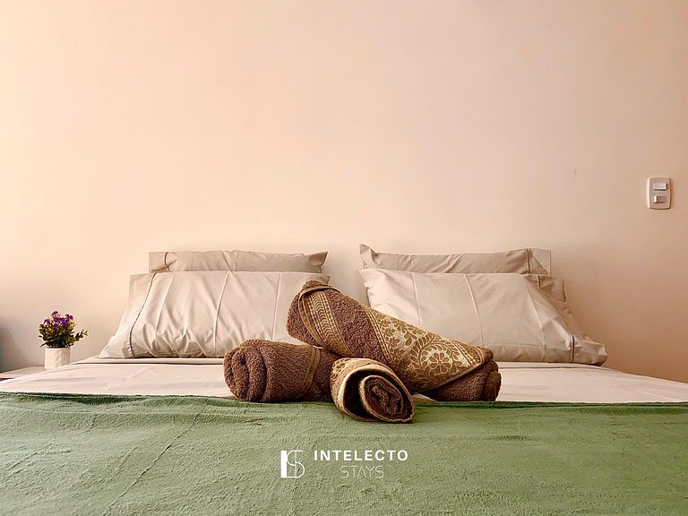 Ap 107 • Central, Piscina, Academia, Ar Cond.