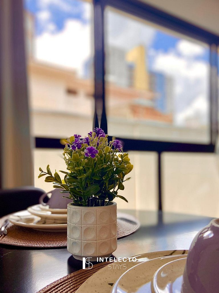 Ap 107 • Central, Piscina, Academia, Ar Cond.