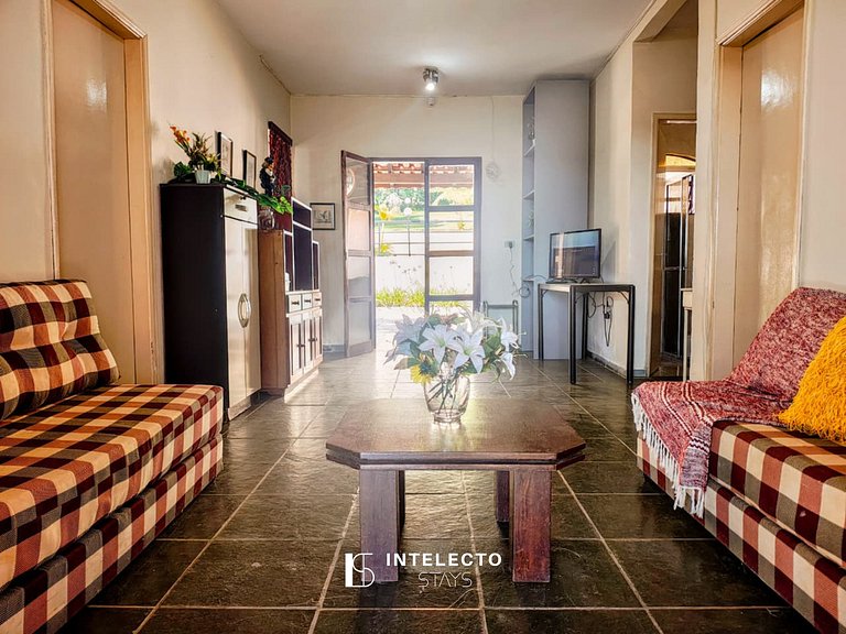 Chácara c/ Piscina, Churrasqueira com vista linda