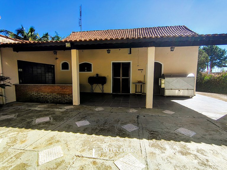 Chácara c/ Piscina, Churrasqueira com vista linda