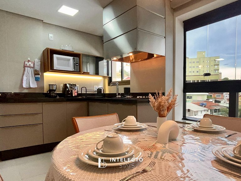 Apê 604•Central, Jacuzzi, Academia, Sala de jogos