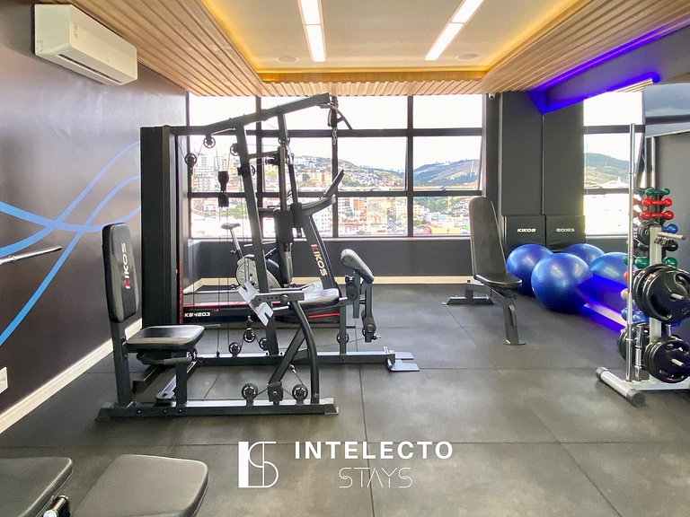 Apê 403•Central, Jacuzzi, Academia, Sala de jogos