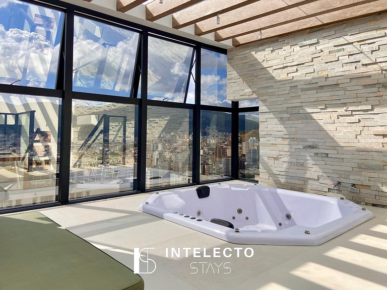 Apê 403•Central, Jacuzzi, Academia, Sala de jogos