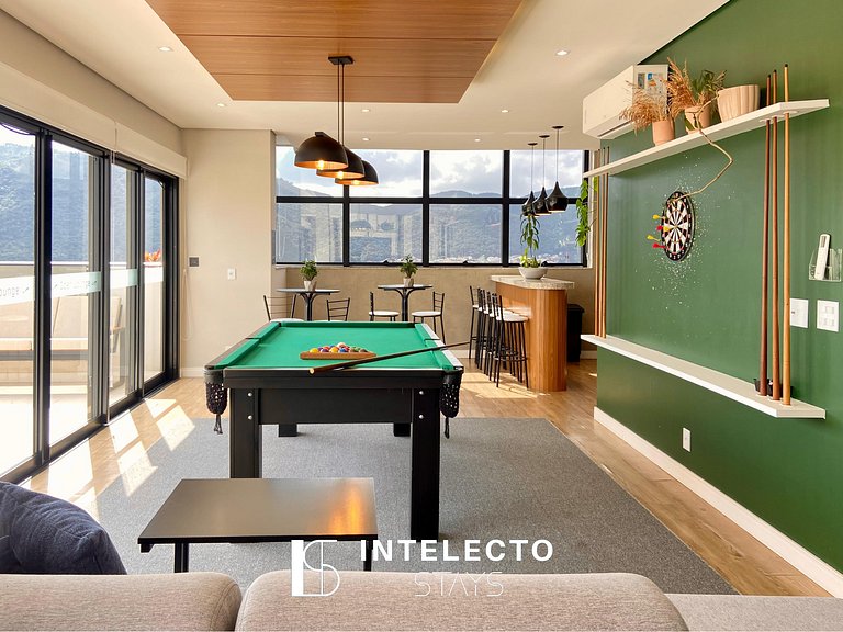 Apê 403•Central, Jacuzzi, Academia, Sala de jogos