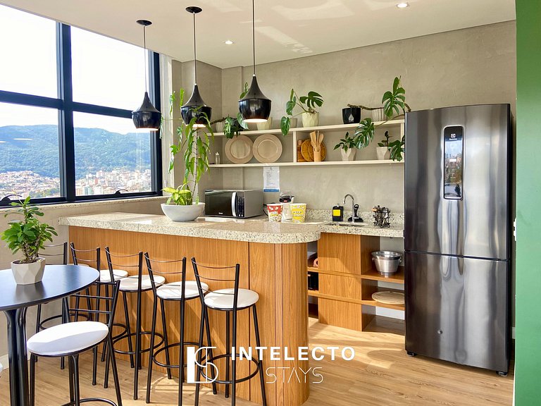 Apê 403•Central, Jacuzzi, Academia, Sala de jogos