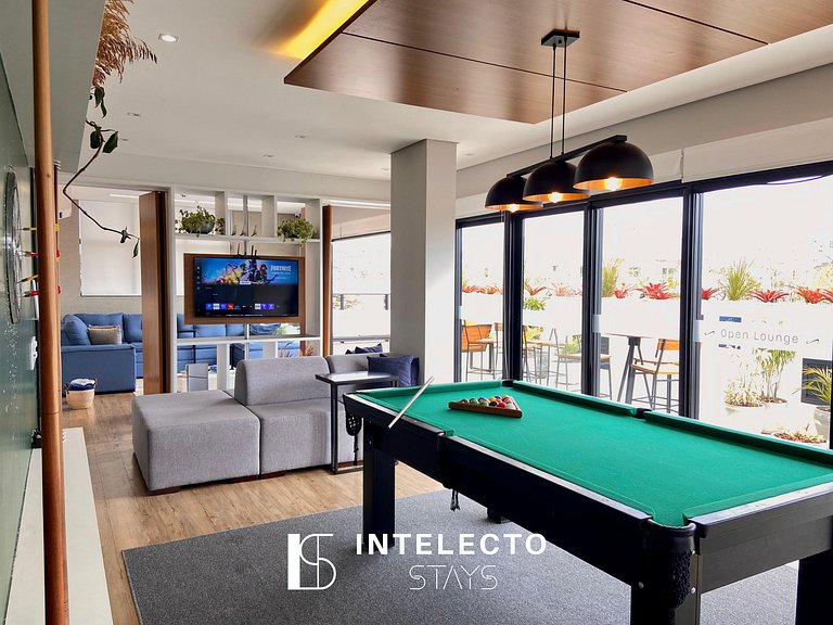 Apê 403•Central, Jacuzzi, Academia, Sala de jogos