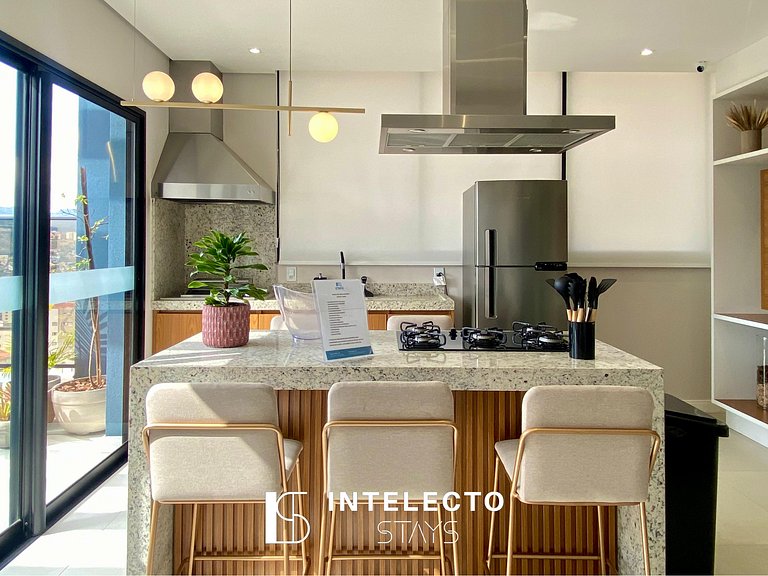 Apê 604•Central, Jacuzzi, Academia, Sala de jogos