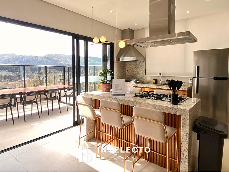 Apê 604•Central, Jacuzzi, Academia, Sala de jogos