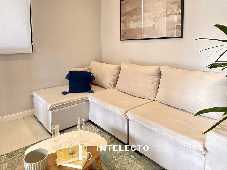 Apê 403•Central, Jacuzzi, Academia, Sala de jogos