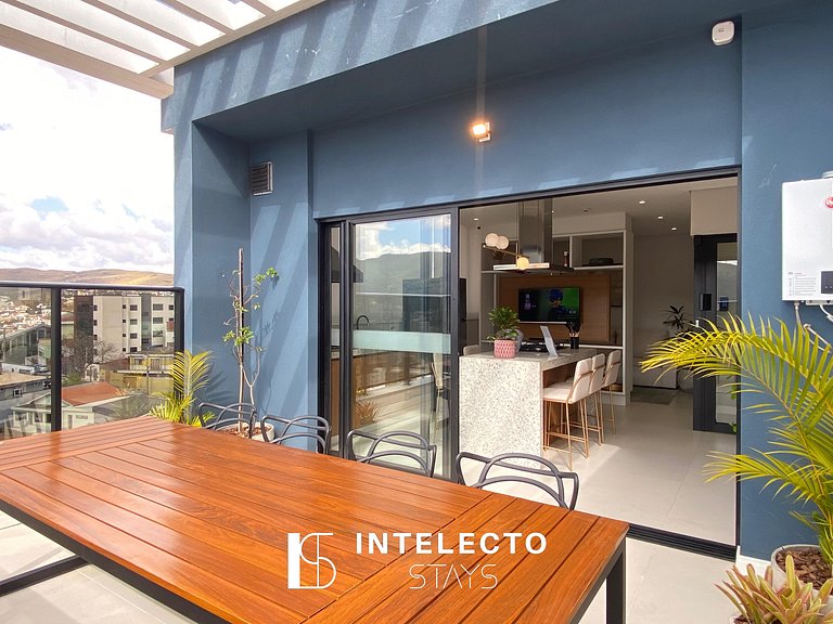 Apê 403•Central, Jacuzzi, Academia, Sala de jogos