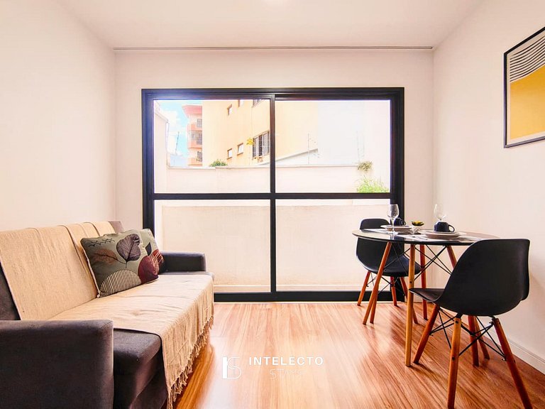 Ap 106 • Central, Piscina, Academia, Ar Cond.