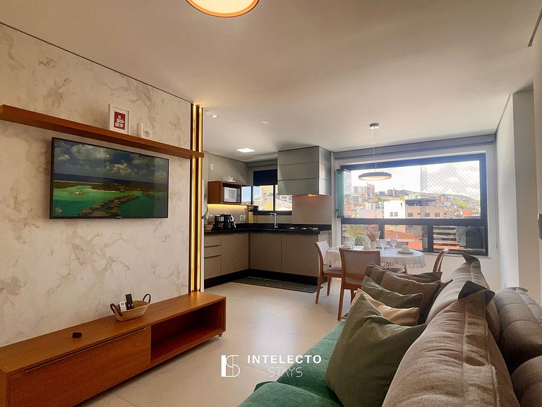 Apê 604•Central, Jacuzzi, Academia, Sala de jogos