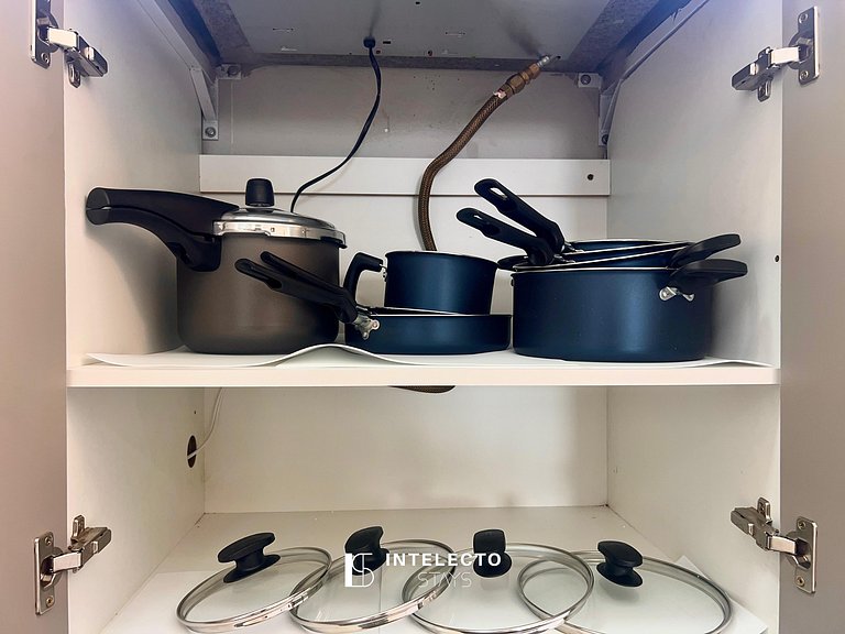 Apê 604•Central, Jacuzzi, Academia, Sala de jogos