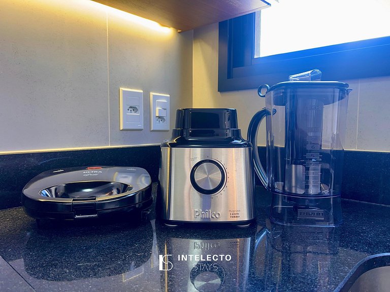 Apê 604•Central, Jacuzzi, Academia, Sala de jogos