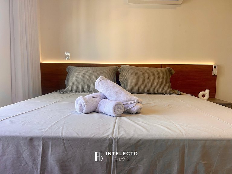 Apê 604•Central, Jacuzzi, Academia, Sala de jogos