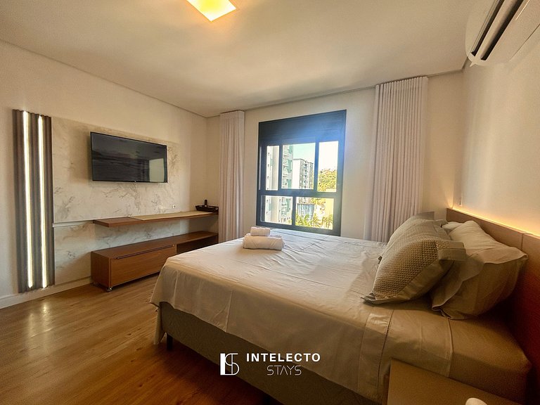 Apê 604•Central, Jacuzzi, Academia, Sala de jogos