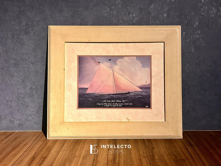 Living 403 •Central, Vista Top e super confortável