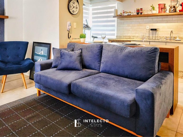 Living 403 •Central, Vista Top e super confortável