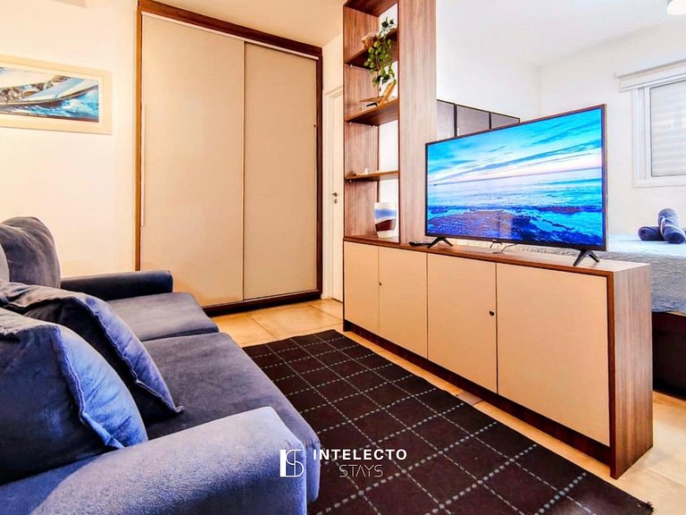 Living 204 •Central, super confortável